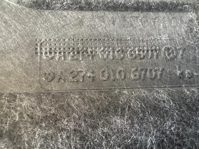 Motorkåpa från en Mercedes-Benz C Estate (S205) C-180 1.6 16V BlueEfficiency 2017