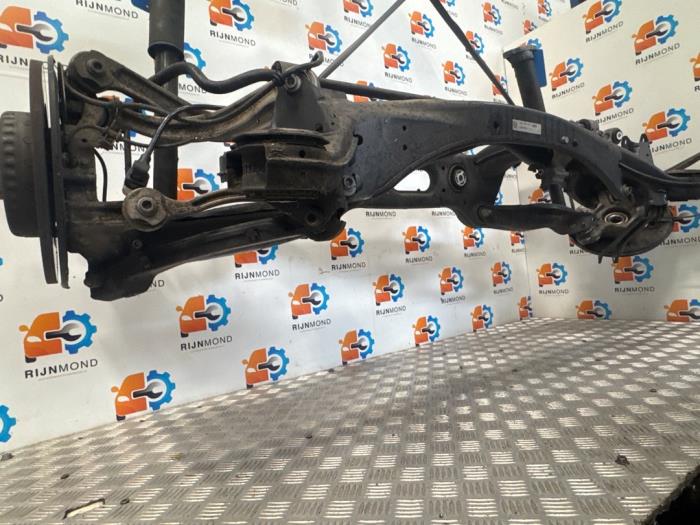 Bakaxel, bakhjulsdrift från en Mercedes-Benz C Estate (S205) C-180 1.6 16V BlueEfficiency 2017