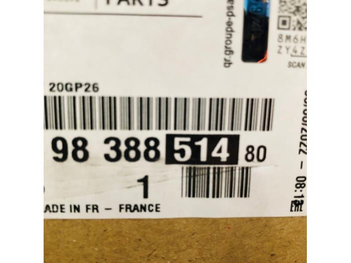 Växellåda från en Peugeot Boxer (U9) 2.2 HDi 130 Euro 5 2015