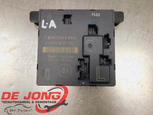 Używane Modul centralnego zamka Mercedes E Combi (S211) 2.2 E-220 CDI 16V Cena € 19,90 Procedura marży oferowane przez Autodemontagebedrijf de Jong
