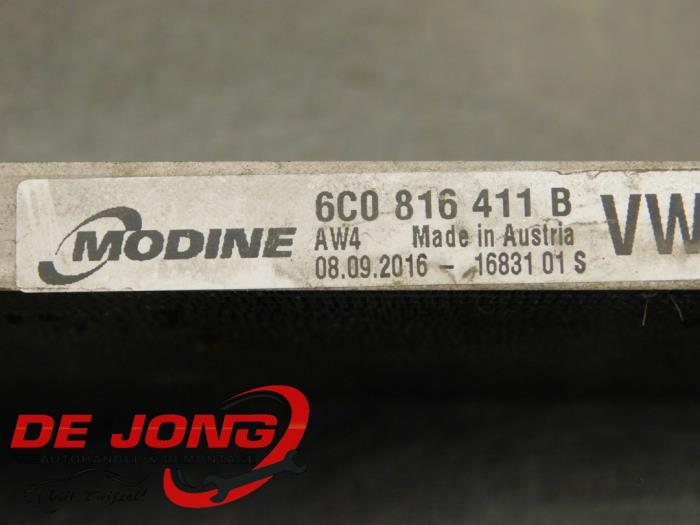 Kondensor, luftkonditionering från en Skoda Fabia III (NJ3) 1.2 TSI 16V 2017