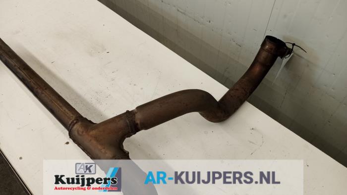 Ljuddämpare, bak från en Abarth 500/595/695 1.4 T-Jet 16V Esse Esse 2012