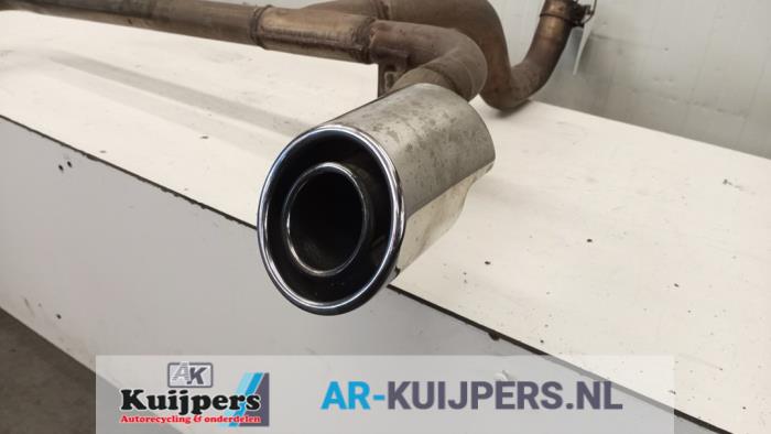 Ljuddämpare, bak från en Abarth 500/595/695 1.4 T-Jet 16V Esse Esse 2012