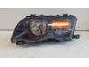Koplamp links van een BMW 3 serie (E46/4), 1997 / 2005 320i 24V, Sedan, 4Dr, Benzine, 2.171cc, 125kW (170pk), RWD, M54B22; 226S1, 2000-08 / 2001-08, AN15; AN16; AV11; AV12; AV13; AV18 2001