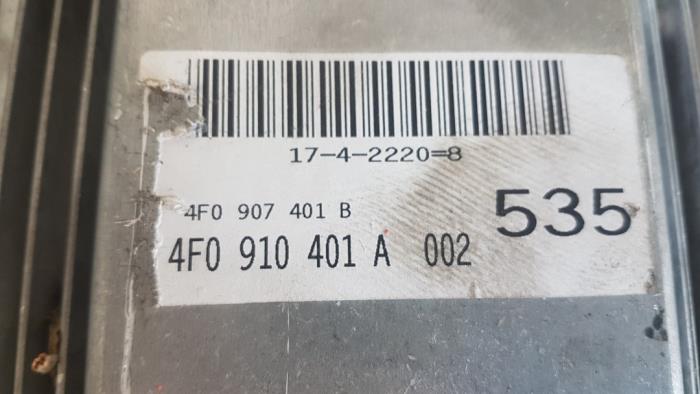 Tändningslås + dator från en Audi A6 Avant Quattro (C6) 3.0 TDI V6 24V 2005