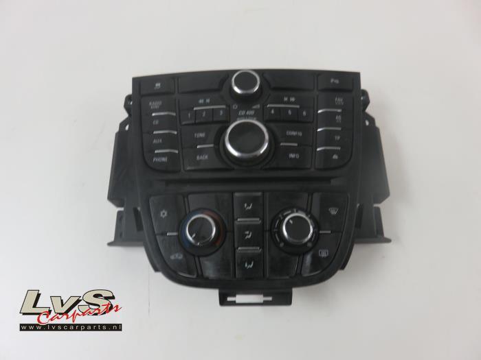 Opel Astra Radiobedienings paneel