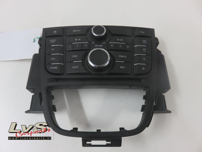 Opel Astra Radiobedienings paneel