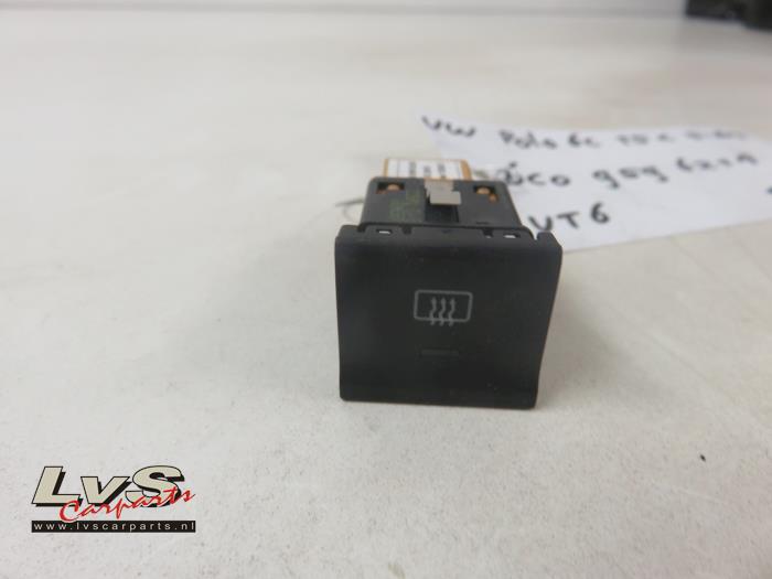 Volkswagen Polo Rear window heating switch