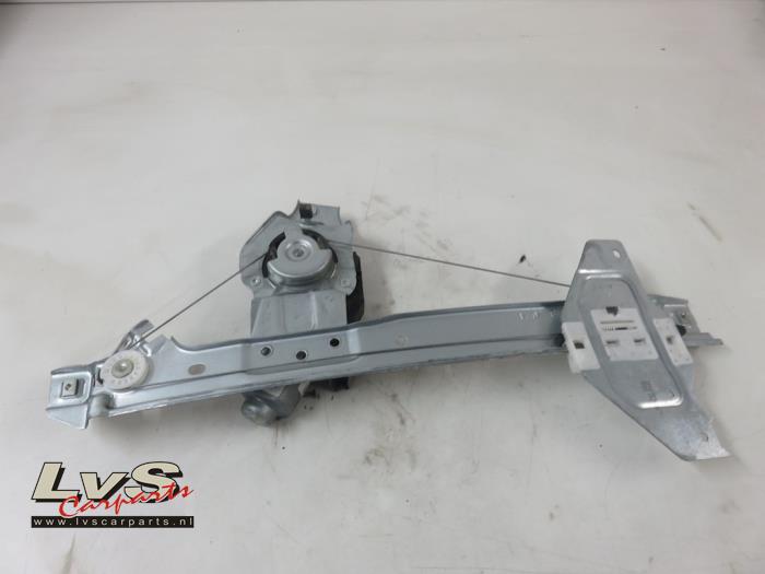 Citroen C3 Rear door window mechanism 4-door, left