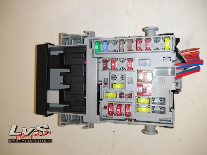 Opel Astra Fuse box