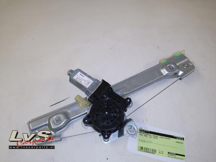 Opel Karl Rear door window mechanism 4-door, left