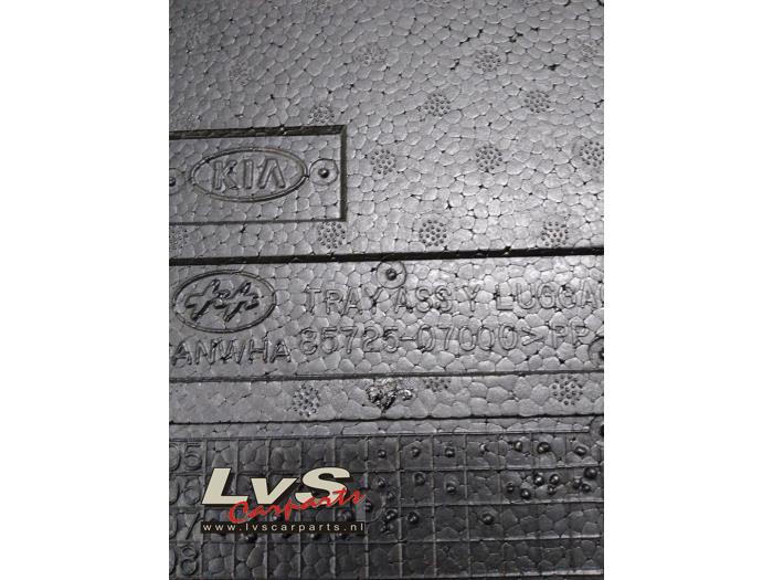 Opel Astra Plaque sol coffre