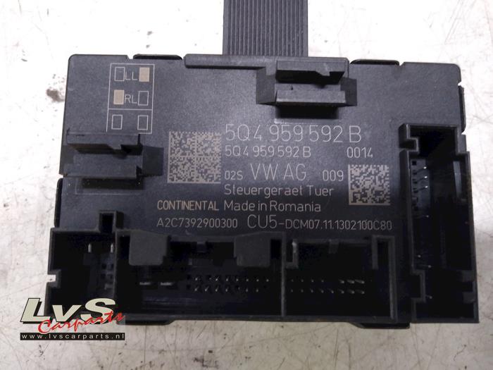 Volkswagen Golf Module verrouillage central des portes