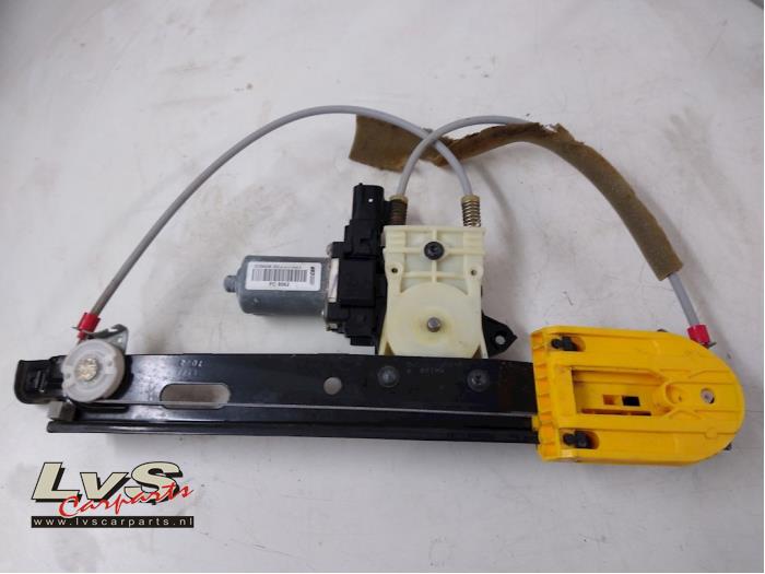 Jaguar XF Rear door window mechanism 4-door, right