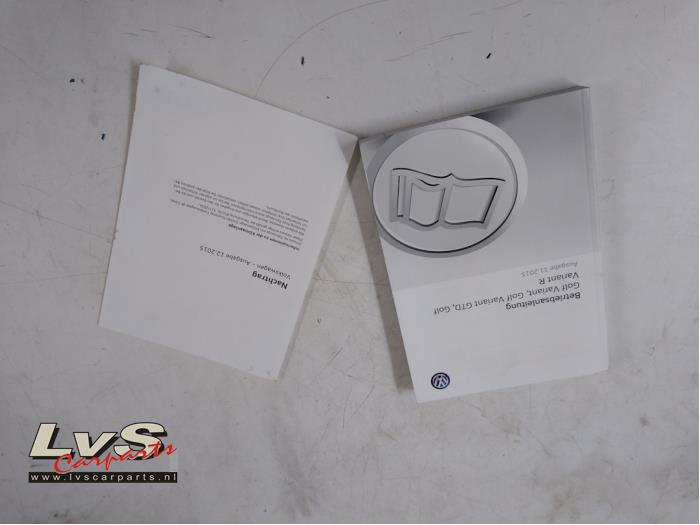 Volkswagen Golf Instructie Boekje
