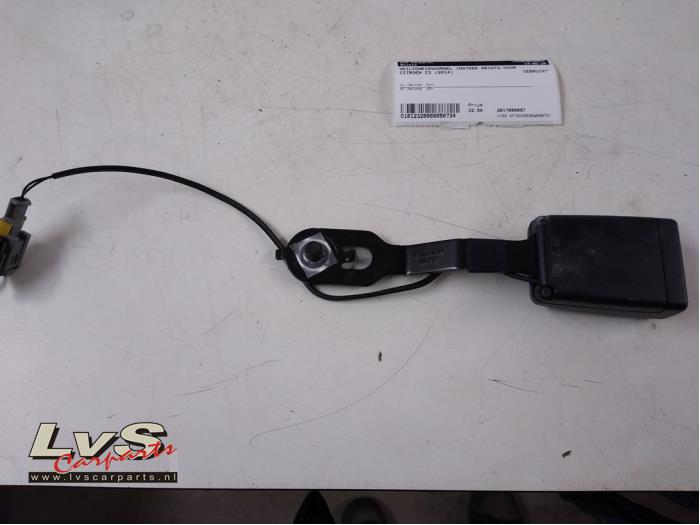 Citroen C3 Sicherheitsgurt Schließe rechts vorne