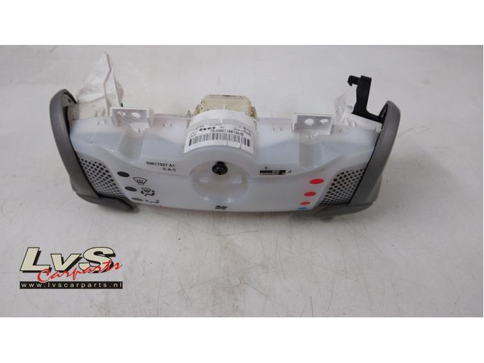 Citroen C1 Heater control panel