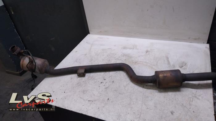 Mercedes E-Klasse Voorpijp + katalysator