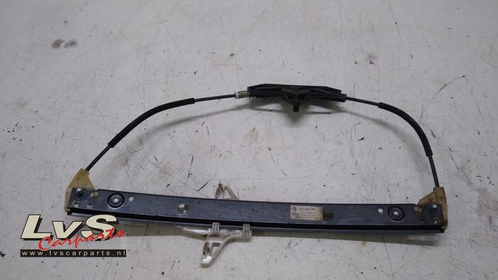 Skoda Octavia Rear door window mechanism 4-door, left