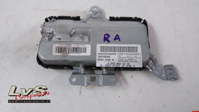 Mercedes E-Klasse Airbag Tür 4-türig rechts hinten