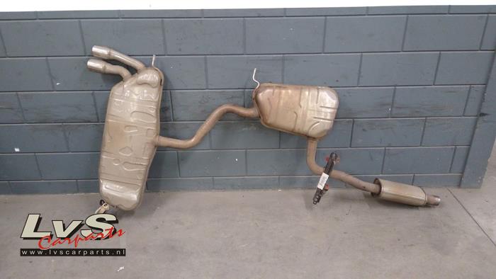 Volkswagen Golf Uitlaat Midden+Einddemper