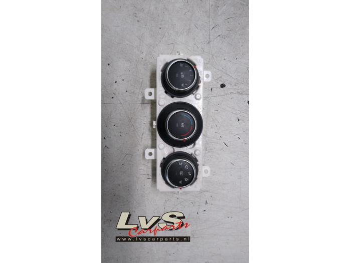 Renault Master Heater control panel