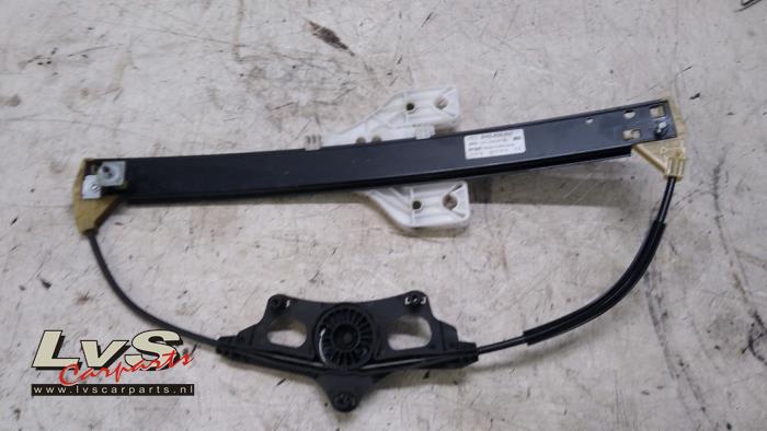 Audi A4 Rear door window mechanism 4-door, left