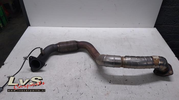 Opel Astra Auspuff Hauptrohr