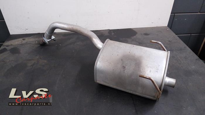 Fiat 500 Auspuff Enddämpfer