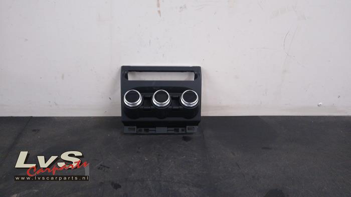 Renault Zoe Air conditioning control panel