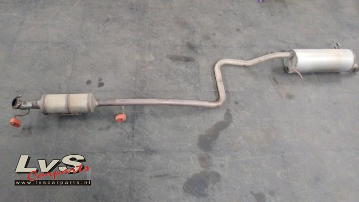 Ford KA+ Exhaust (complete)