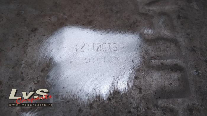 Ljuddämpare, bak från en Abarth 500/595/695 1.4 T-Jet 16_ 2016