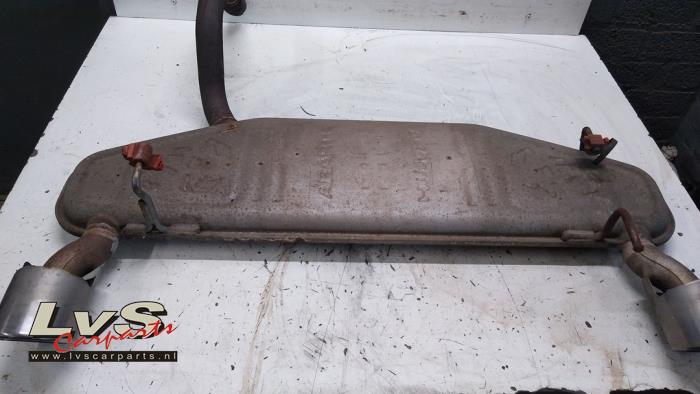 Ljuddämpare, bak från en Abarth 500/595/695 1.4 T-Jet 16_ 2016