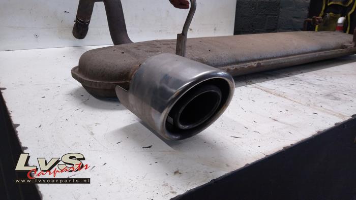 Ljuddämpare, bak från en Abarth 500/595/695 1.4 T-Jet 16_ 2016