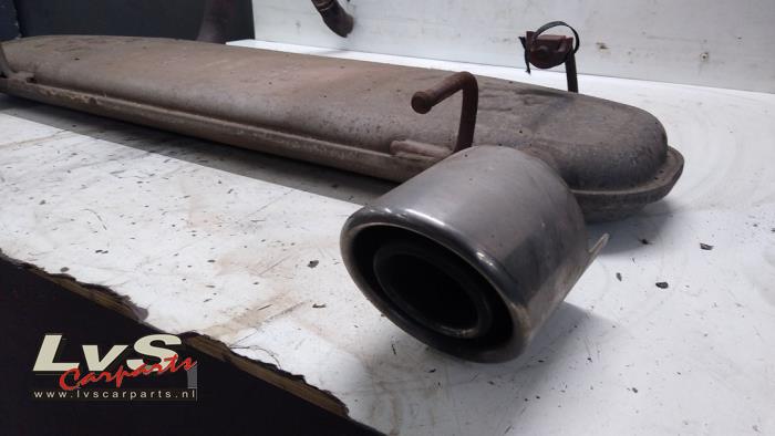 Ljuddämpare, bak från en Abarth 500/595/695 1.4 T-Jet 16_ 2016