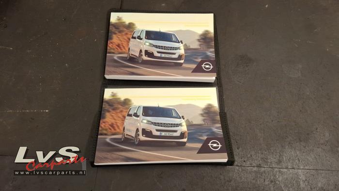 Opel Vivaro Instruction Booklet