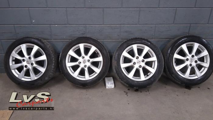 Opel Corsa Velgen set + banden