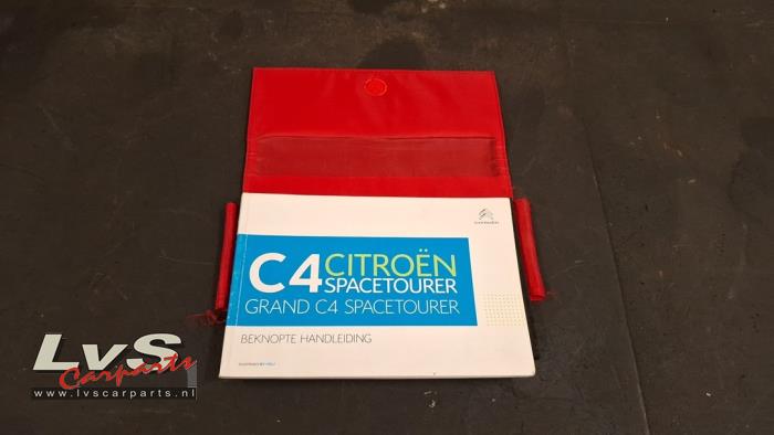 Citroen C4 Picasso Instruction Booklet