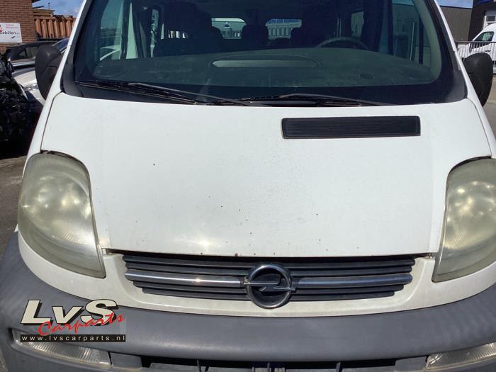 Opel Vivaro Motorkap