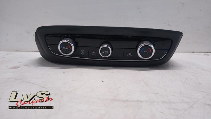 Opel Crossland X Heater control panel