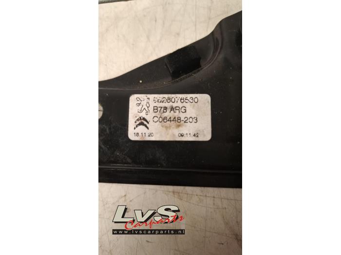 Citroen C4 Picasso Rear door window mechanism 4-door, left