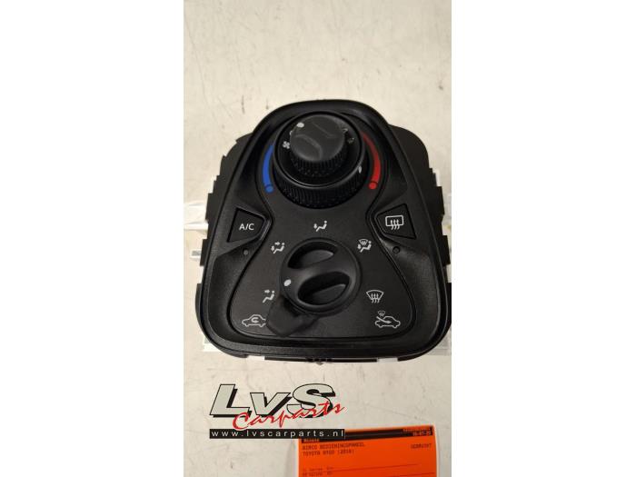 Toyota Aygo Air conditioning control panel