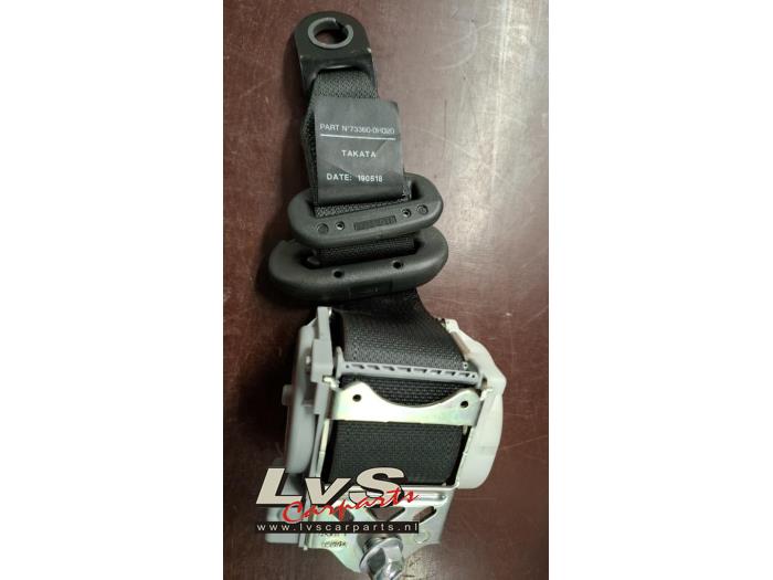 Toyota Aygo Ceinture de sécurité arrière droite