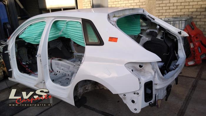 Audi A3 Metal cutting part left rear