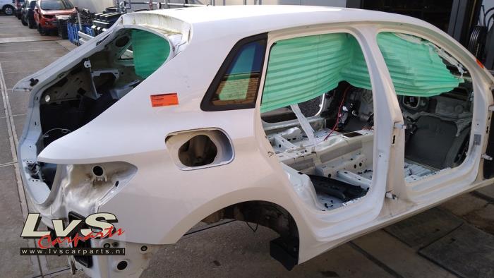 Audi A3 Metal cutting part right rear