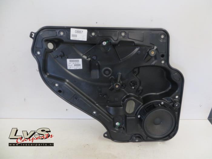 Volkswagen Golf Rear door window mechanism 4-door, left