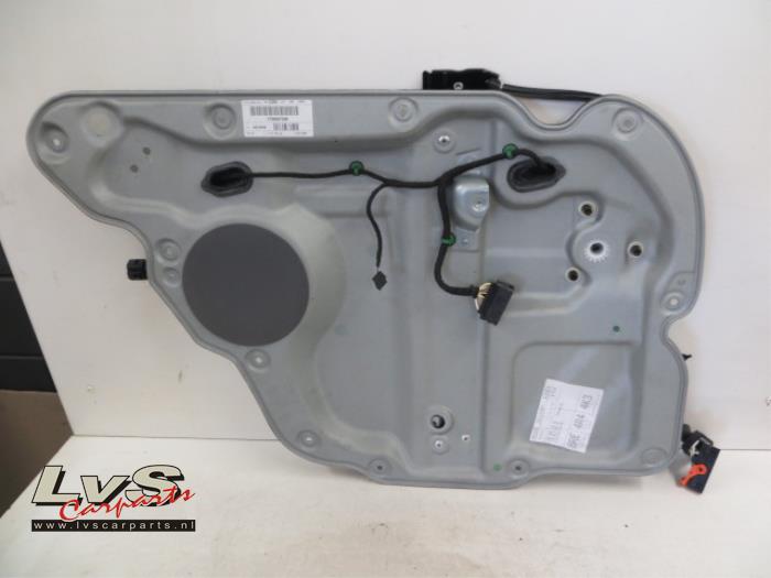 Volkswagen Touran Rear door window mechanism 4-door, left