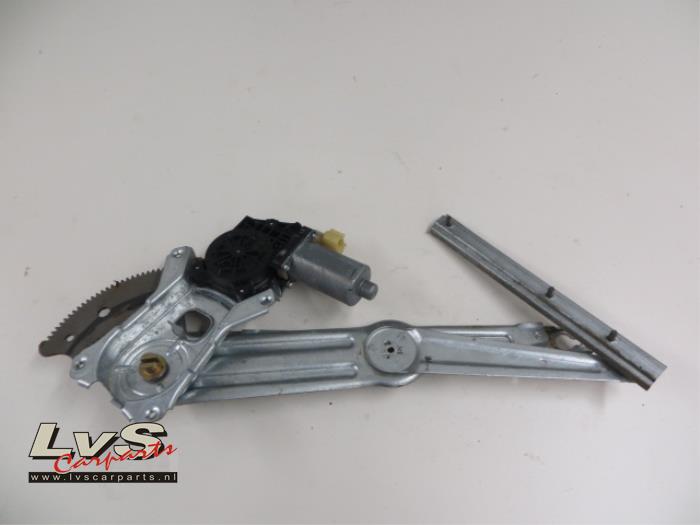 Dodge RAM Rear door window mechanism 4-door, left