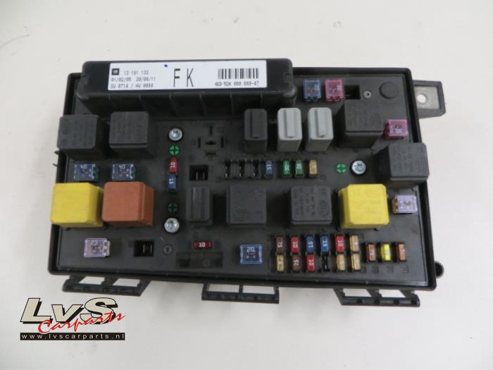 Opel Astra Sicherungskasten