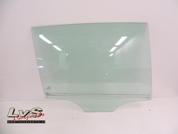 Volkswagen Golf Rear door window 4-door door, rear right